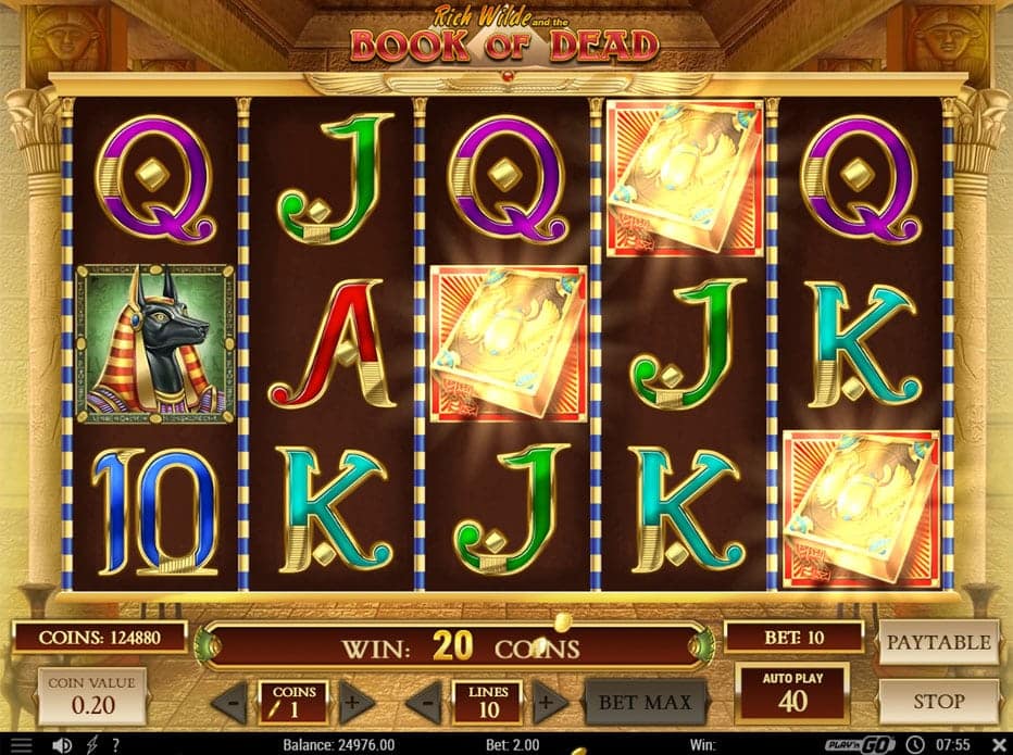 Book of the dead slot game Best way to make money online