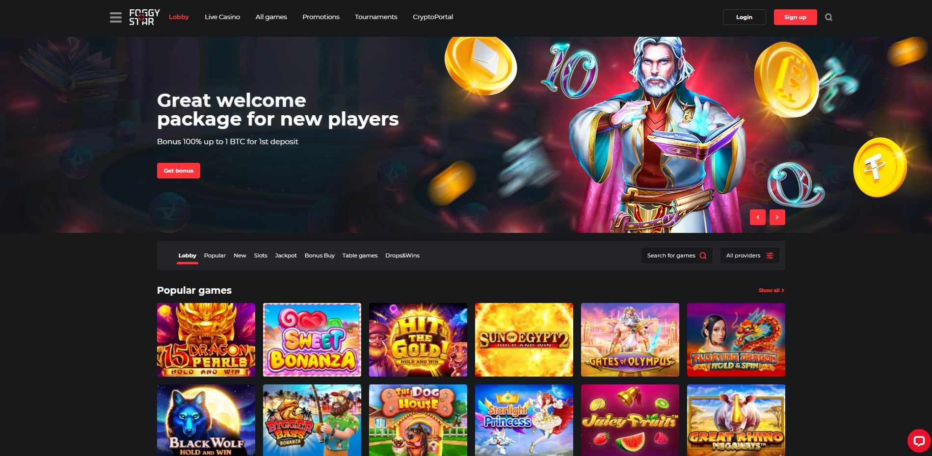 FoggyStar Casino Review ▷ Closed