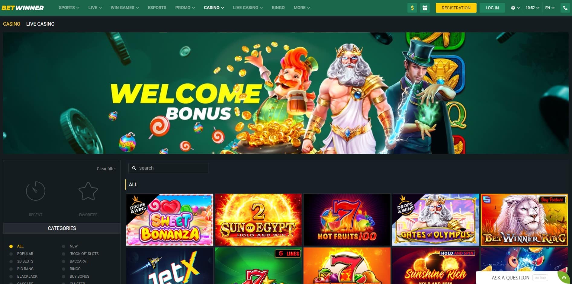 betwinner зеркало casino