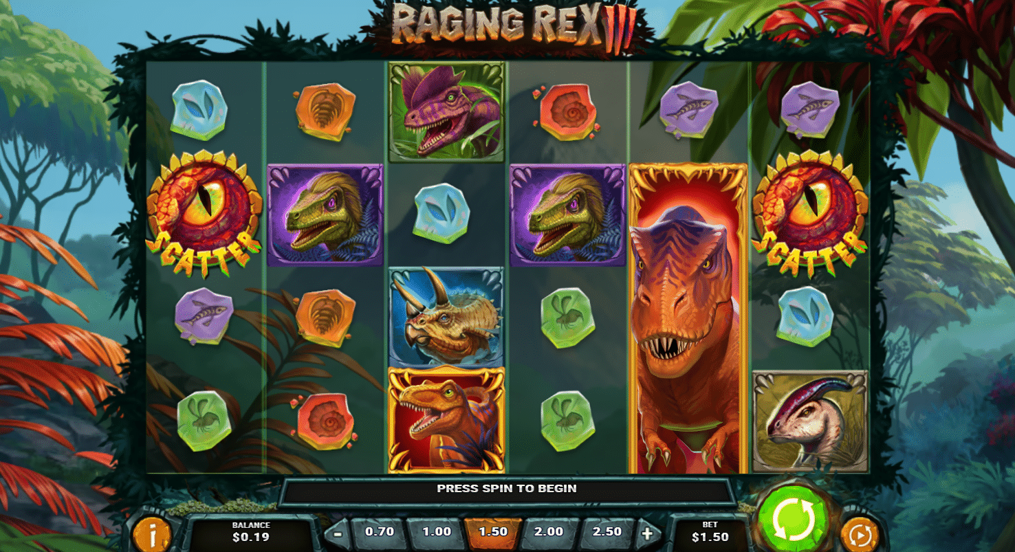 Raging Rex 3 Slot