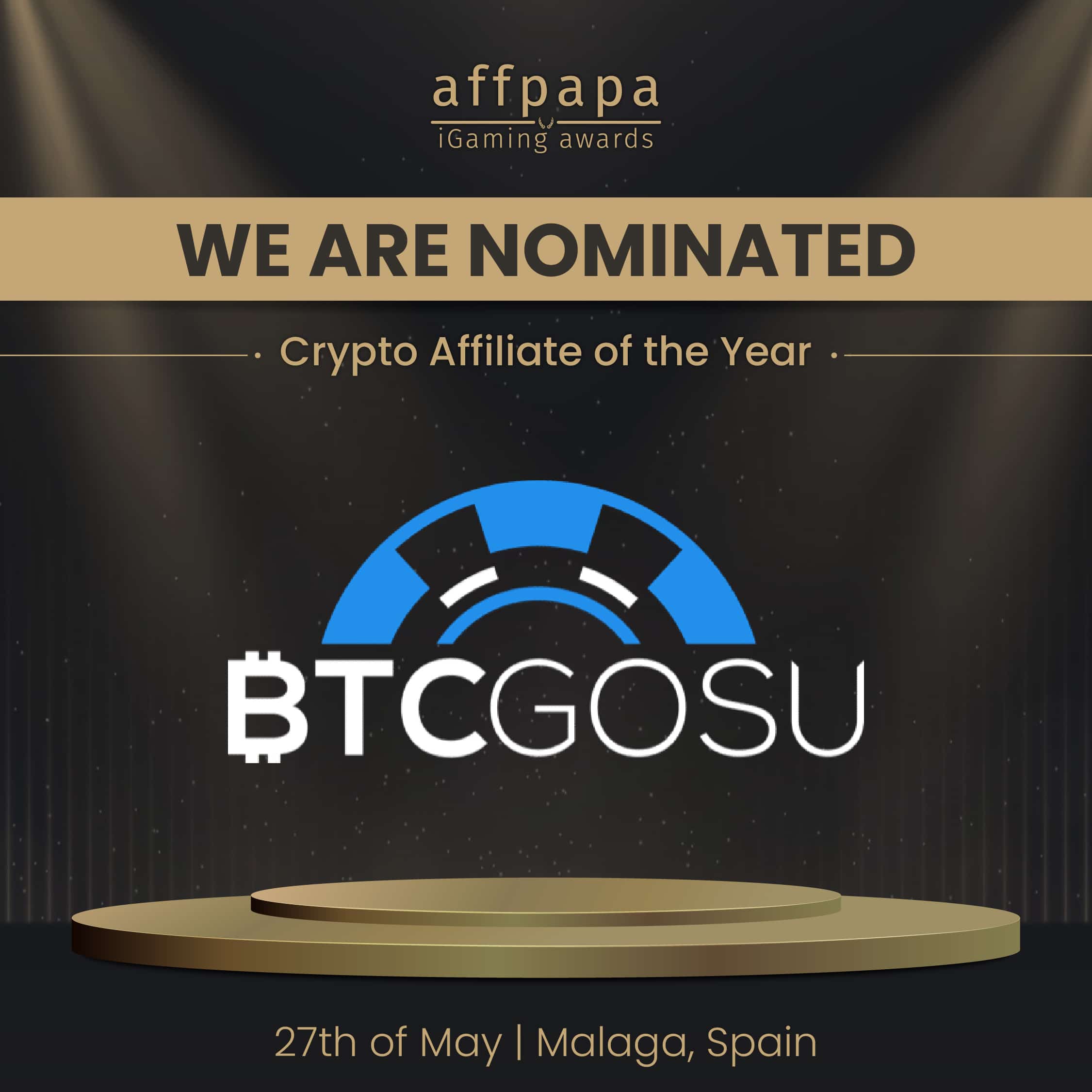 AffPapa Awards BTCGOSU