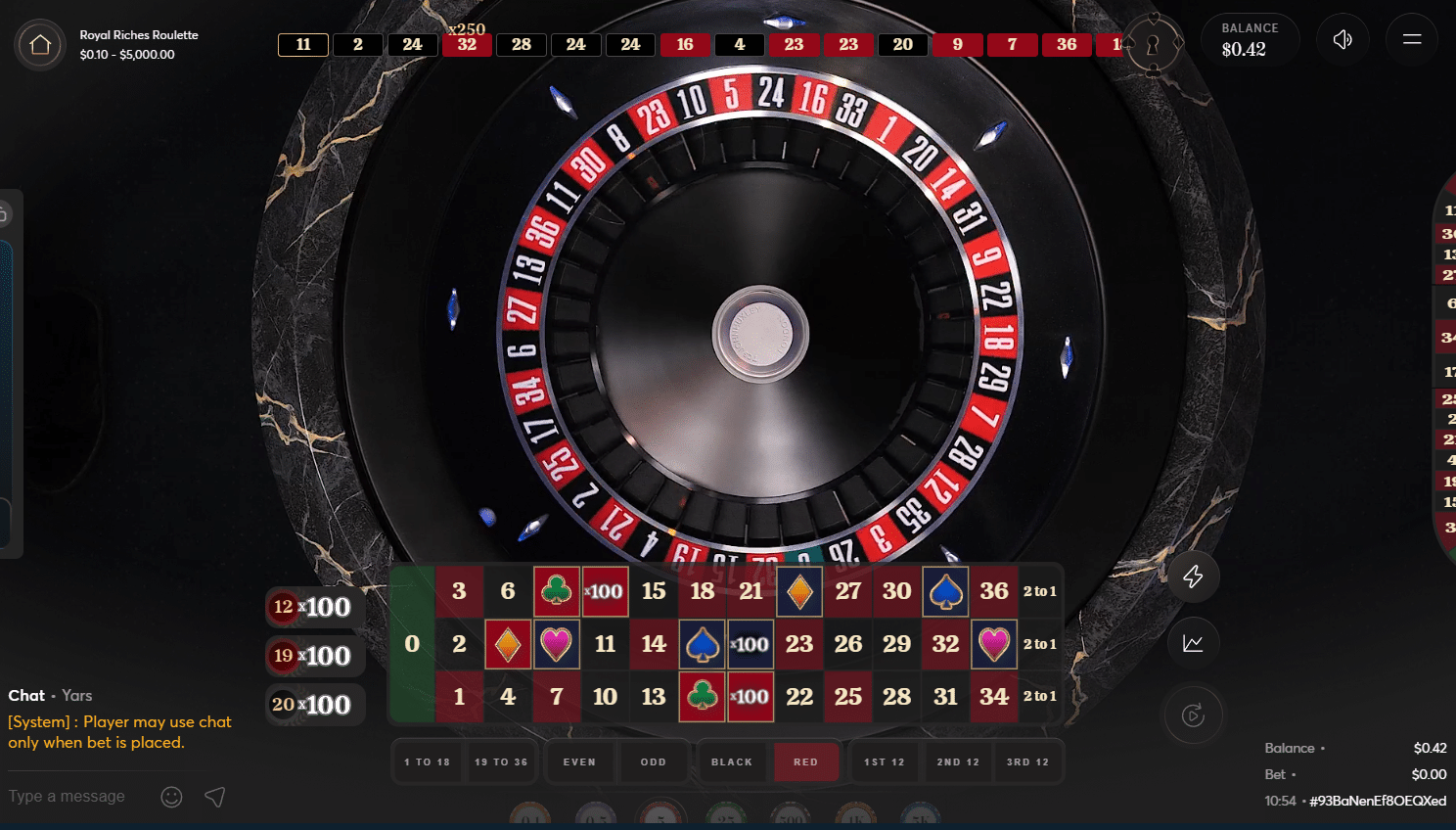 Royal Riches Roulette