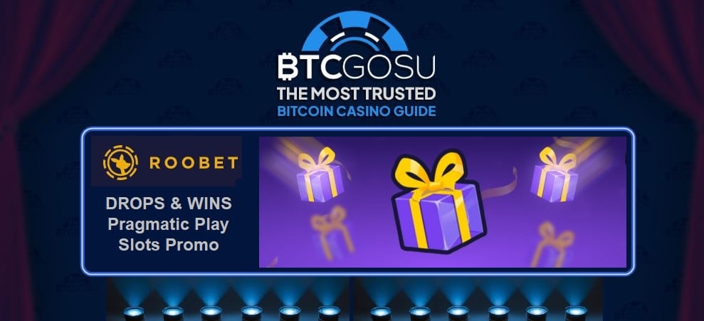 Roobet Drops & Wins Pragmatic Play slots promotion