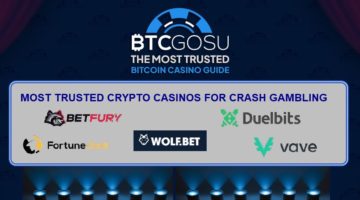 5 BTCGOSU trusted crypto casino sites for crash gambling